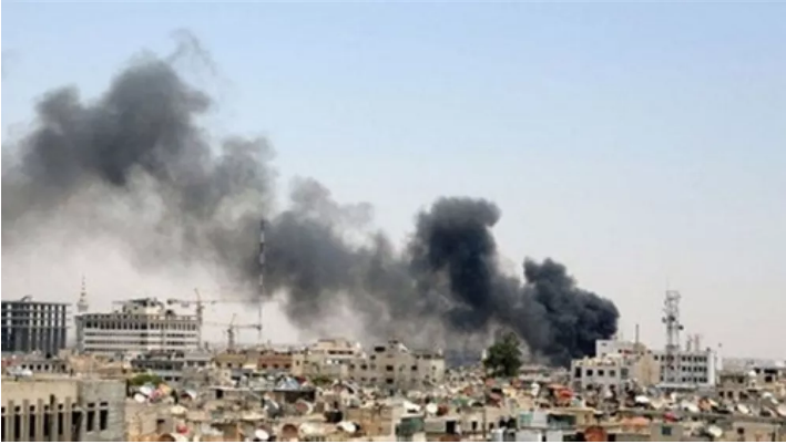 استهداف السفارة الروسية في دمشق بالصواريخ