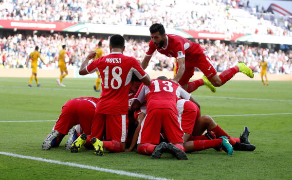 الاردن يعادل الكويت في الوقت الضائع