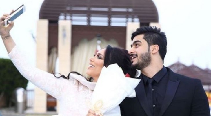 الدكتورة خلود زوجة الموديل الأردني أمين