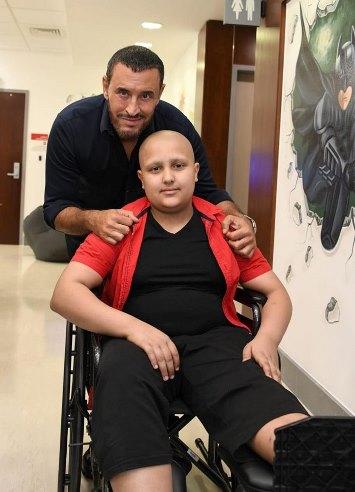 القيصر يزور مركز الحسين