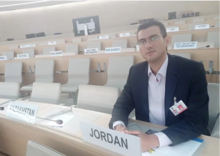 العالم حازم حداد ممثلا للأردن في