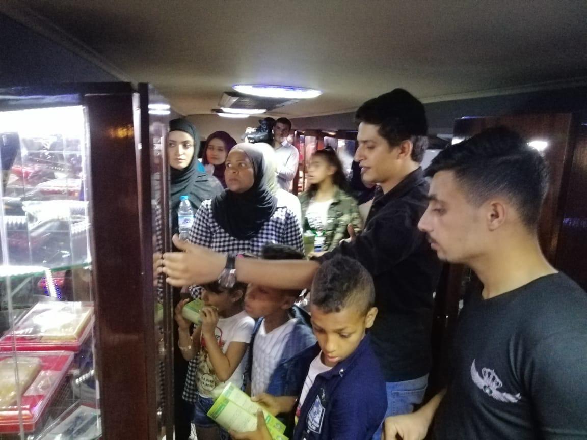 إدارة مكافحة المخدرات تباشر استخدام المعرض