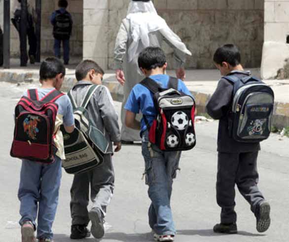 دوام طلبة المدارس في .. 1