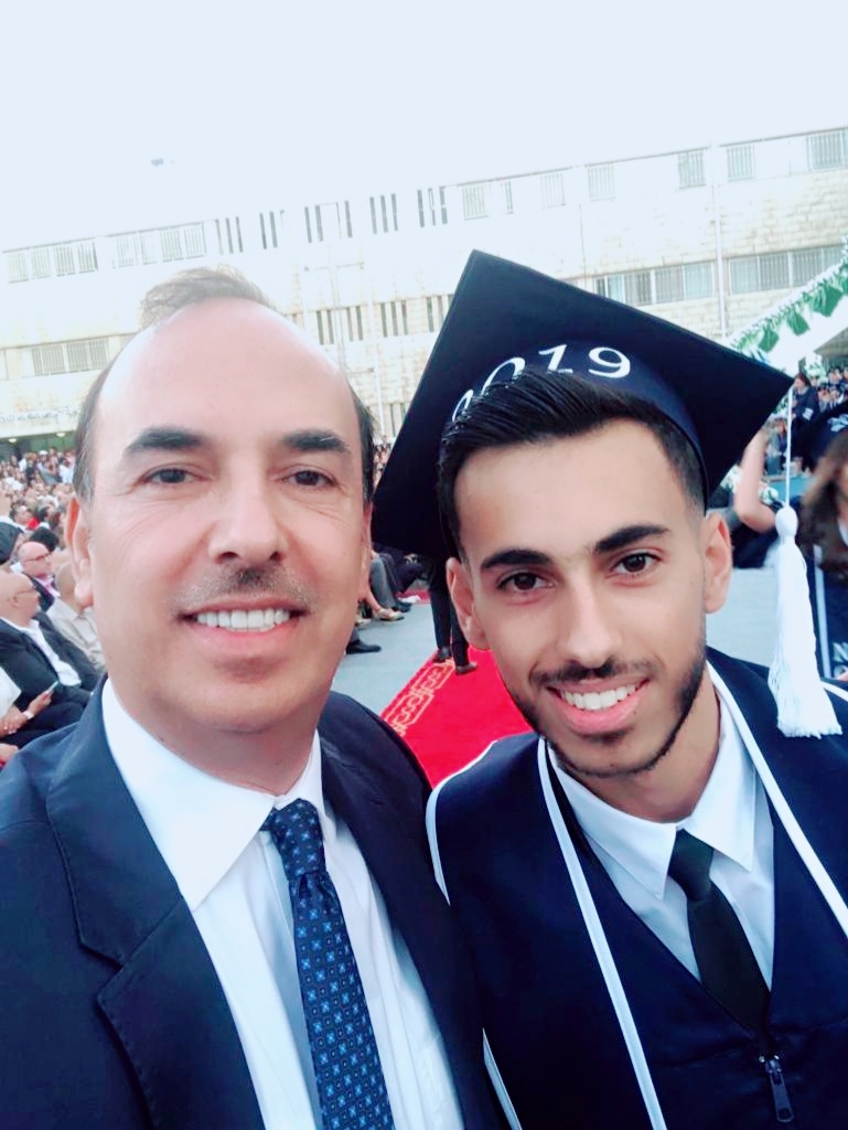 الفنانان حسن السبايلة ورانيا اسماعيل يهنئان