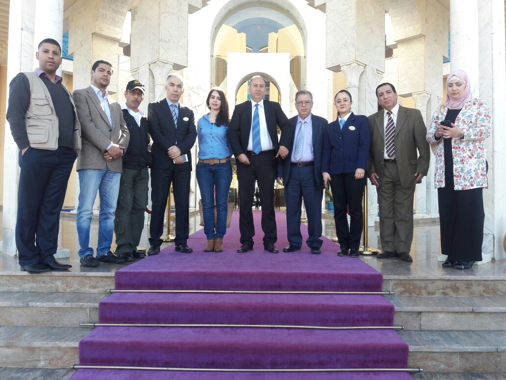 الوفد الإعلامي الأردني ينهي زيارته إلى