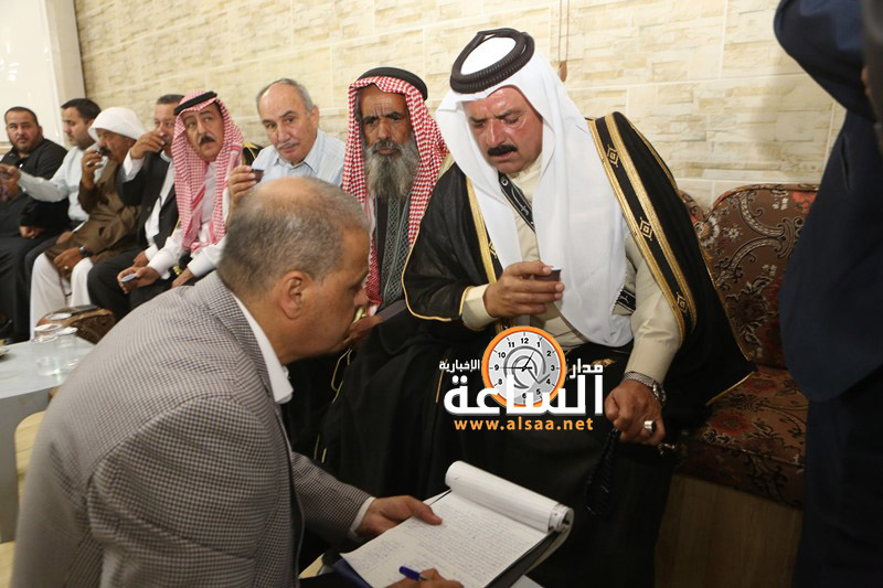 صك صلح عشائري بين عشيرتي البس