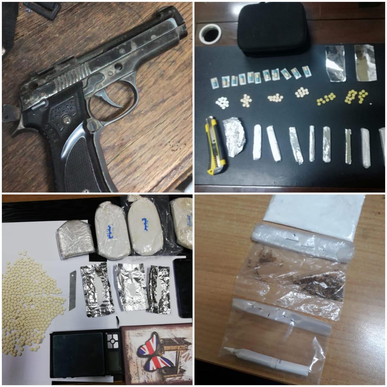 ضبط 1638 1634 مروجا للمواد المخدرة