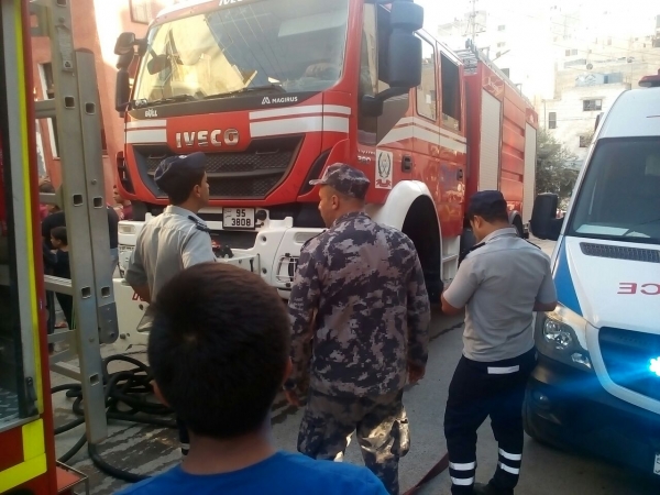 3 إصابات بتدهور باص بـ «نزول