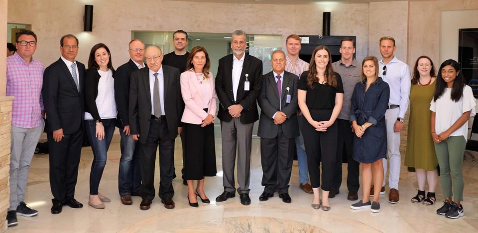 وفد من مستشاري الكونغرس الامريكي يزور