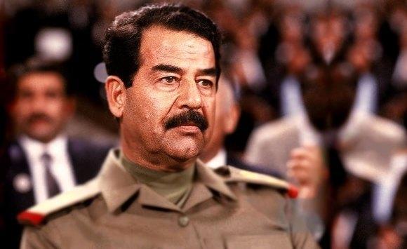 رسالة خطية نادرة لصدام حسين