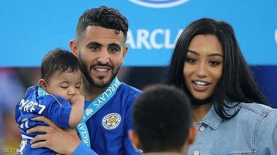 زوجة محرز تثير الغضب