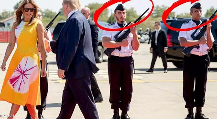 صورة لـ ’ميلانيا ترمب‘ تفضح حرس
