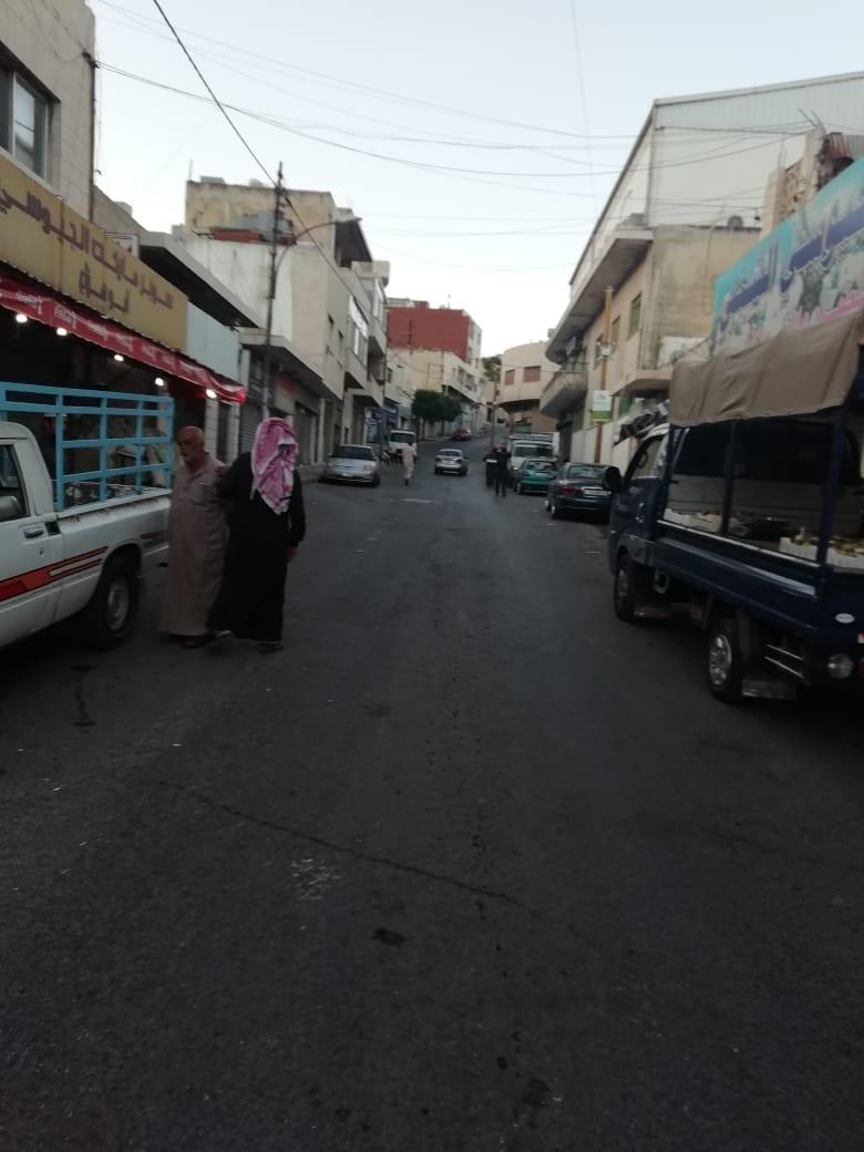 حملة على البسطات في شوارع عمان