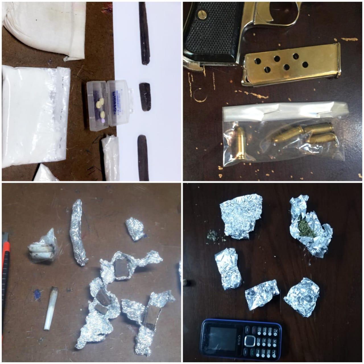 ضبط 25 مروجا للمواد المخدرة واسلحة