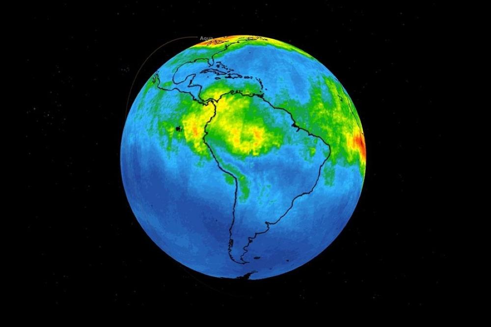 “ناسا” تكشف عن حجم أكسيد الكربون