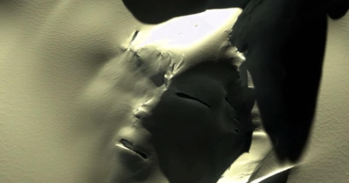 ظهور «وجه عملاق» في القارة القطبية