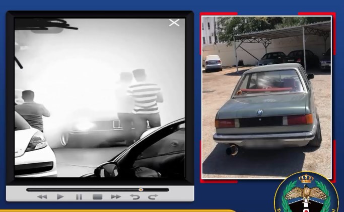 شاهد.. الامن يضبط مركبة اثارت انزعاج