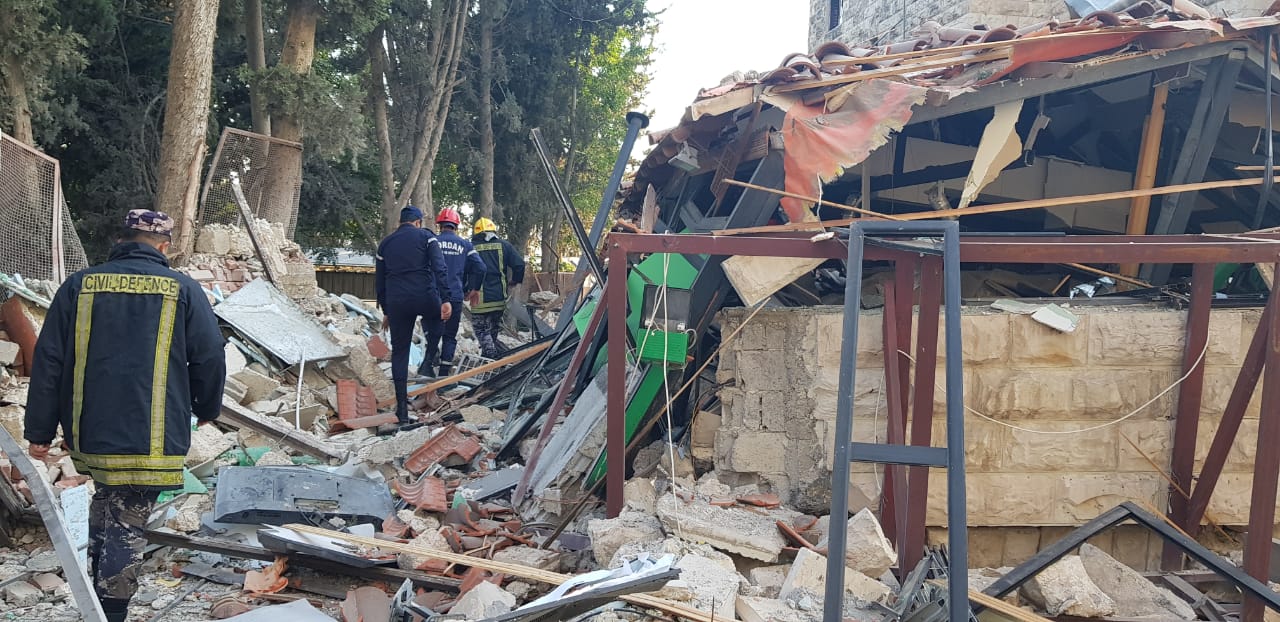 الدفاع المدني يكشف التفاصيل الكاملة لانفجار