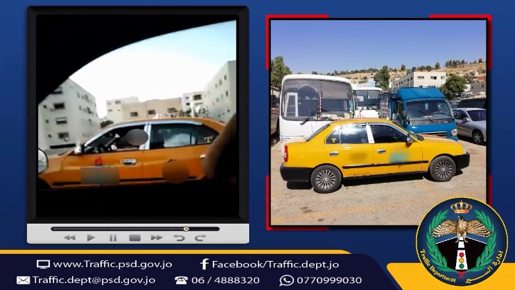 شاهد.. ضبط مركبة «لتعليم القيادة» يرتكب