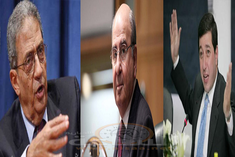 عمرو موسى يعزي طاهر المصري.. وباسم