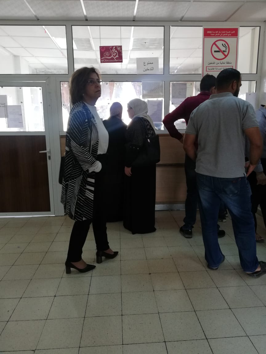 غوشة في مأدبا بزيارة تفقدية مفاجئة