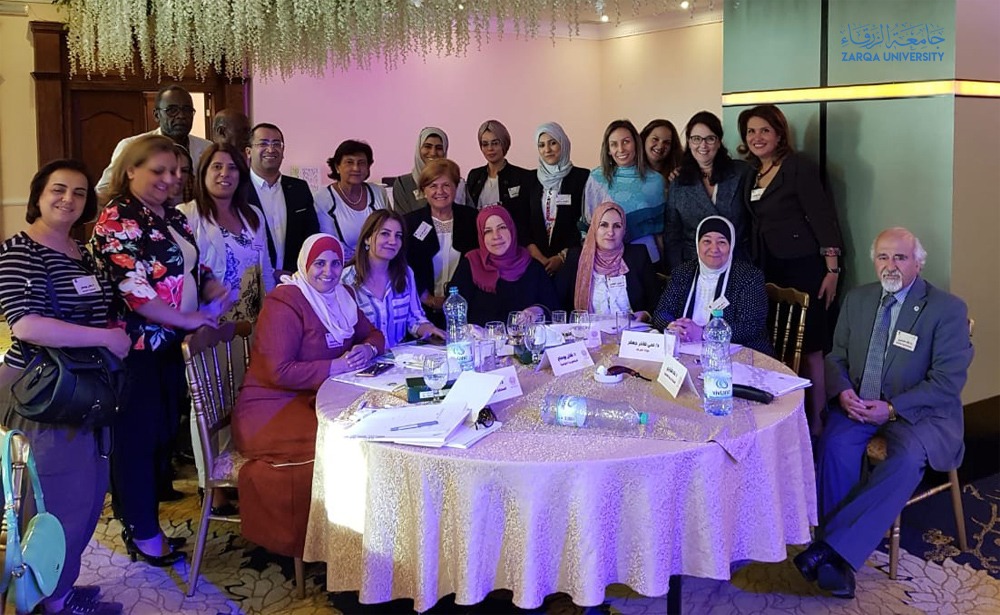 جامعة الزرقاء تشارك في افتتاح دورة
