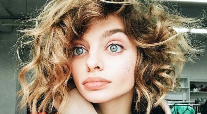 صاحبة أكبر عينين في العالم تثير