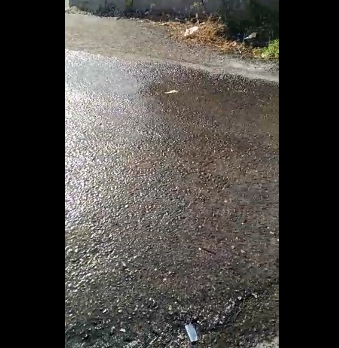 خط مياه رئيسي ينزف منذ سنوات