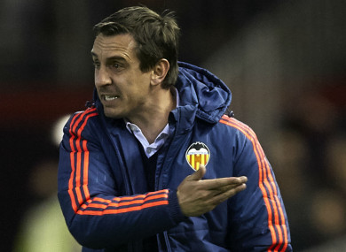 جاري نيفيل : تدريب فالنسيا كان