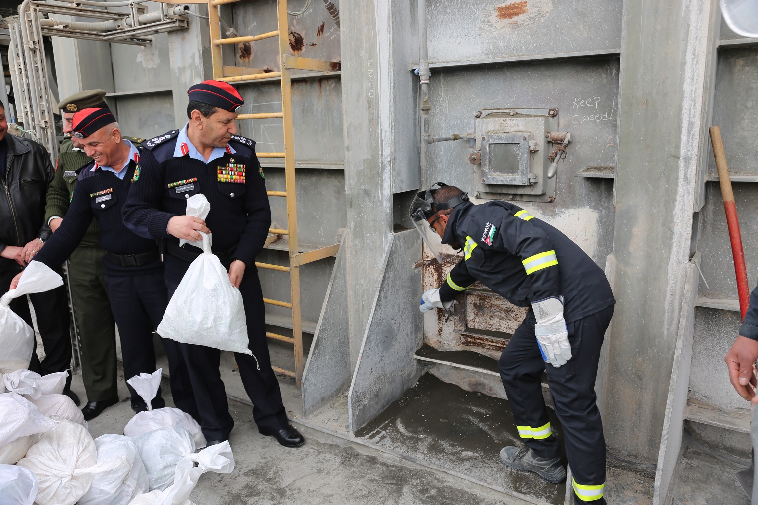 اتلاف مخدرات تم ضبطها في (213)