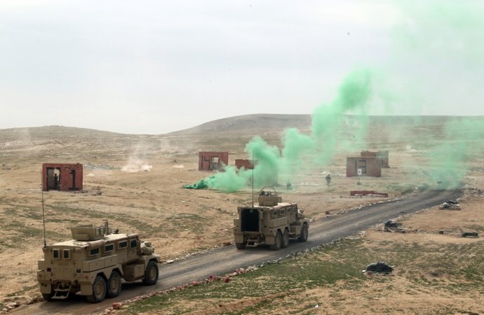 العمليات الخاصة تنفذ تمرينا مشتركا مع