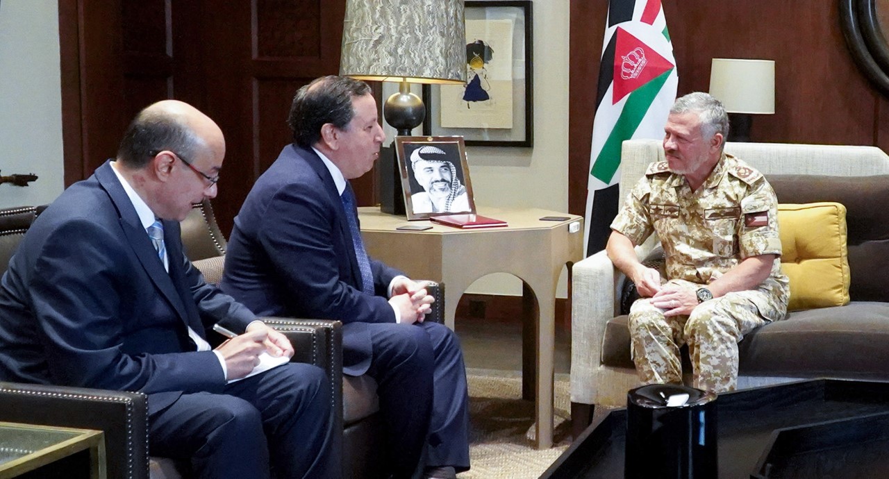 الملك يستقبل وزير الخارجية التونسي