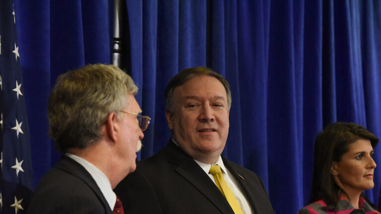 بومبيو: ليلا طلب بولتون الاستقالة وفي