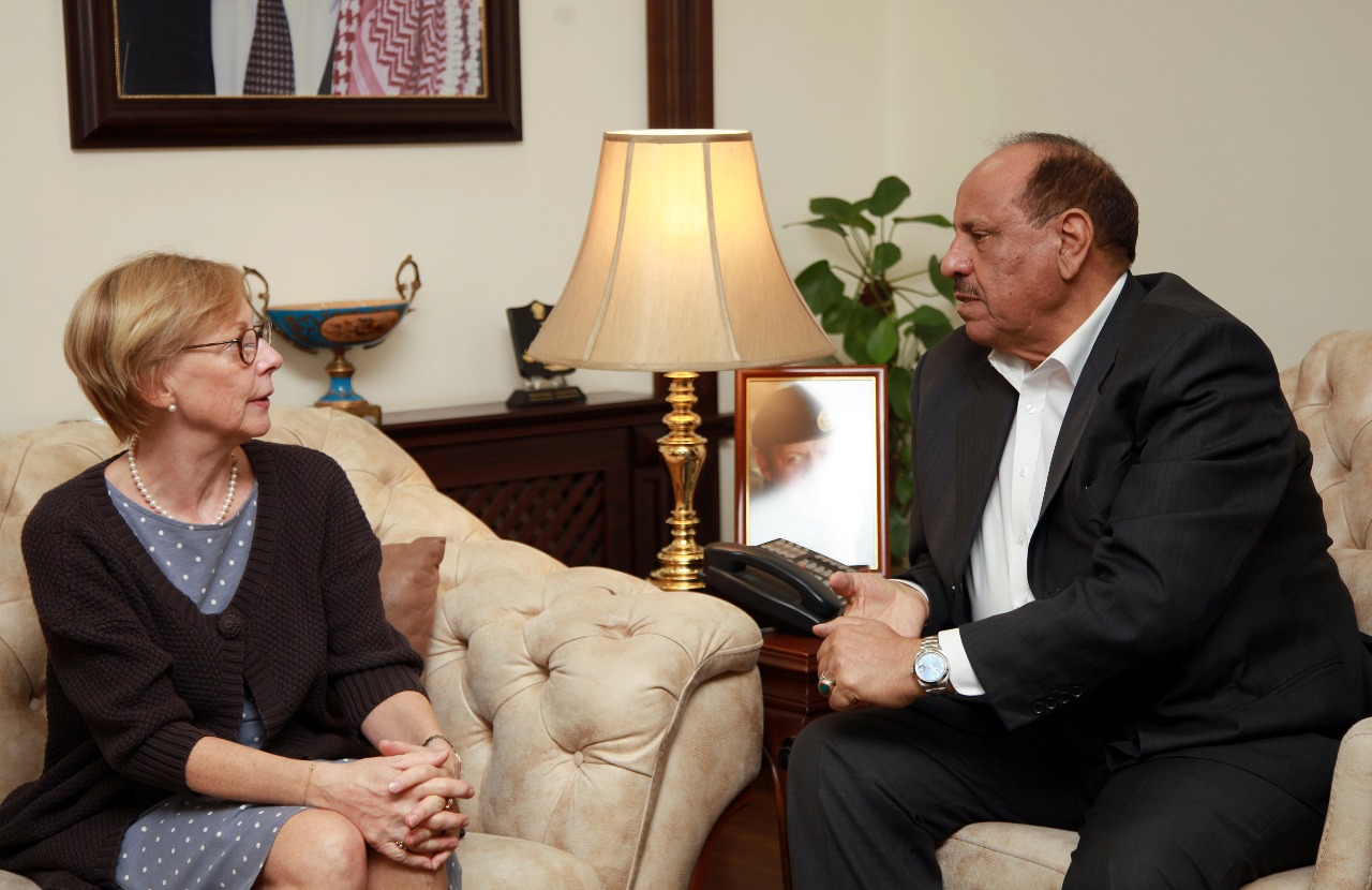 سلامة حماد يلتقي السفيرة الالمانية في