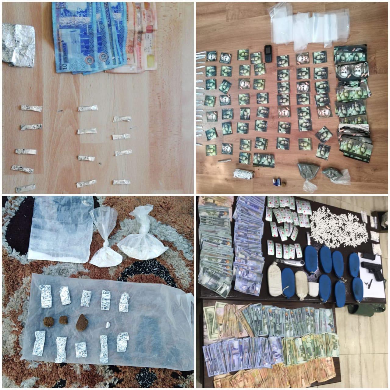 القبض على 16 مروجا للمخدرات (صور)