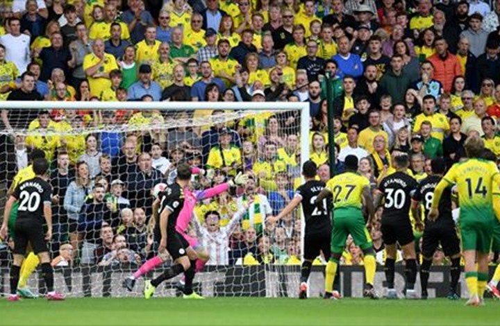 مانشستر سيتي يسقط أمام نوريتش سيتي