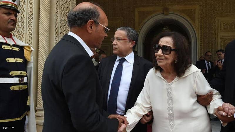 وفاة أرملة الرئيس التونسي الراحل السبسي