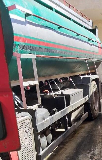 توقيف صاحب صهريج يعبىء مياه غير