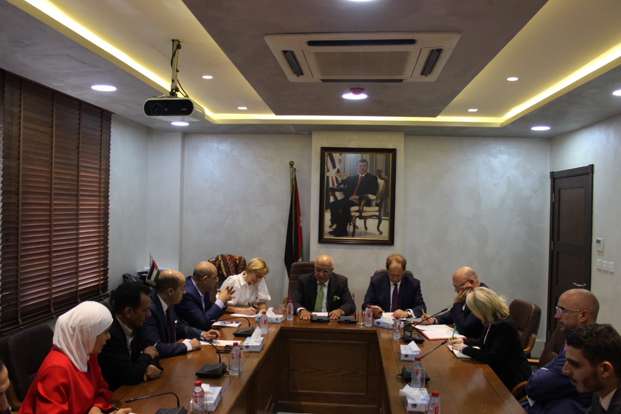 المعايطة يلتقي وفدا برلمانيا المانيا (صور)