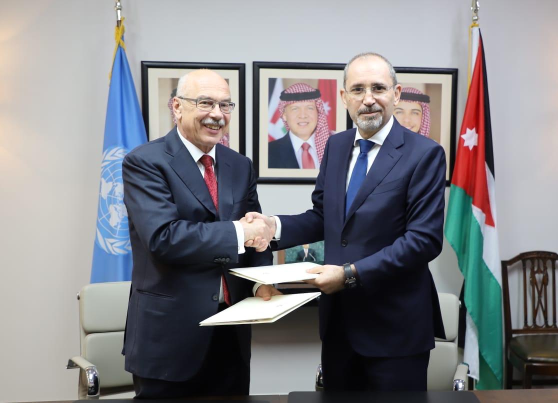 مذكرة تفاهم بين الاردن ومكتب الأمم