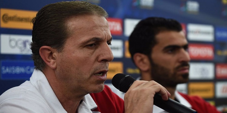 لماذا بكى مدرب منتخب سوريا عقب