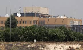 سقوط صاروخ كاتيوشا قرب السفارة الأميركية