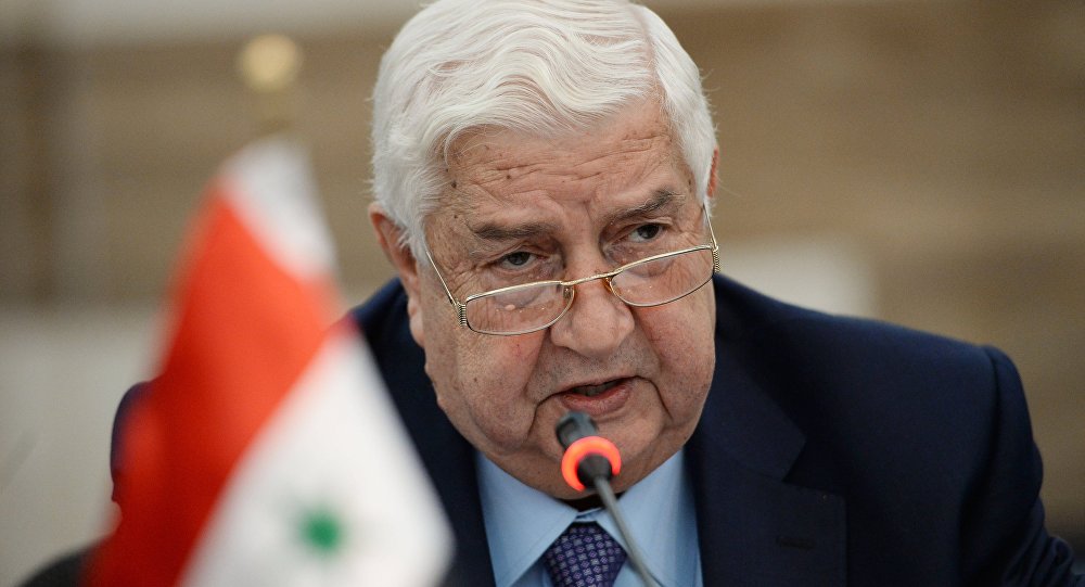 وزير الخارجية السوري: الموعد المبدئي لبدء