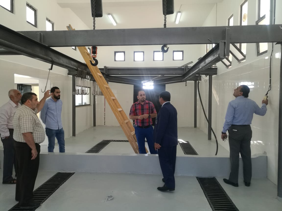 العبادي وقوقزة يقومان بجوله تفقدية للاطلاع