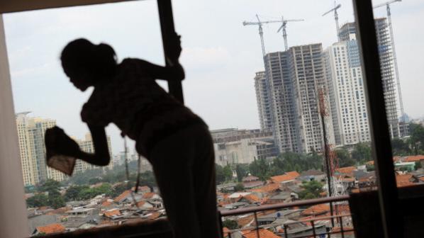 خادمة تحاول الانتحار بمادة ’الكلور‘ في