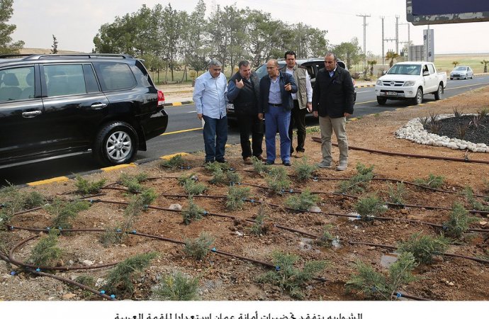 الشواربه يتفقد تحضيرات أمانة عمان استعدادا