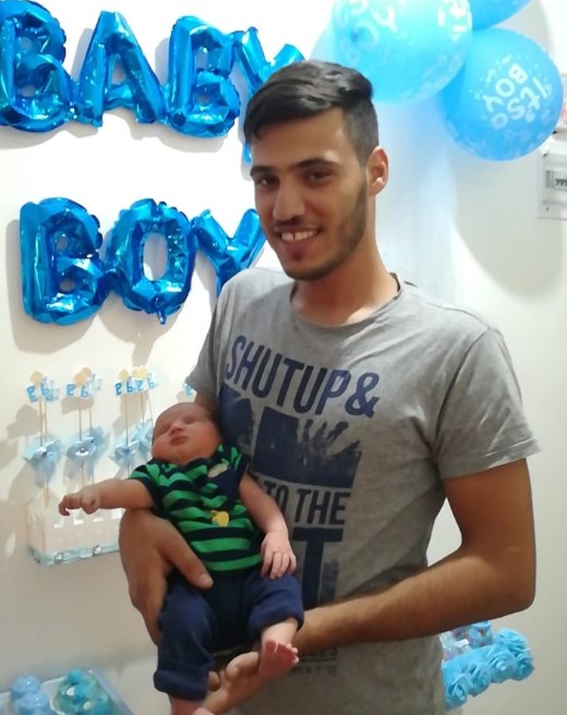 راشد فراس ابوكف.. مبارك المولود الجديد