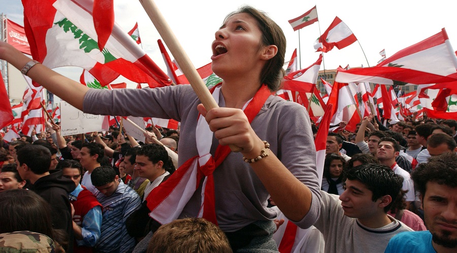 مظاهرات في بيروت للمطالبة بتحسين الاوضاع