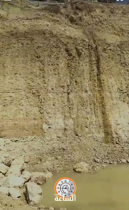 بلدية جرش تمنع مقاولا من الحفر