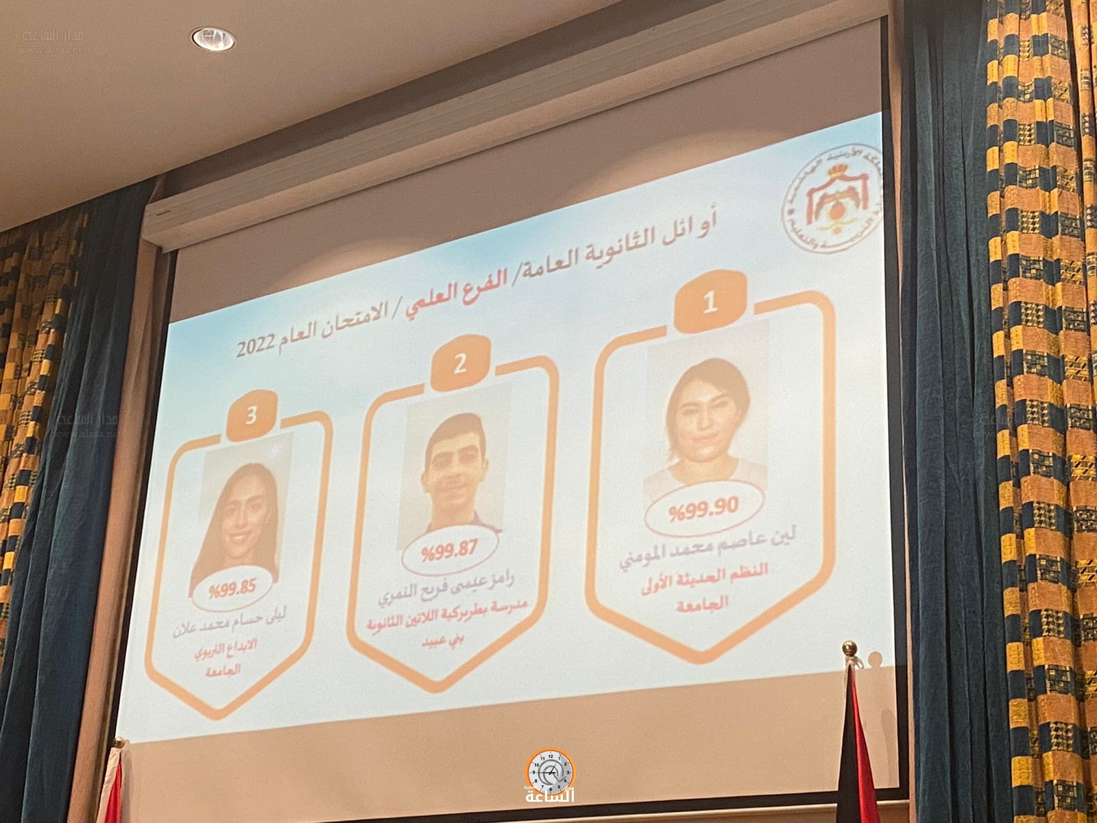 لين المومني.. الاولى على المملكة بمعدل